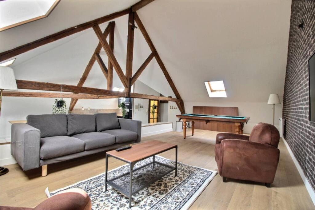 Ferienwohnung Grand Loft Proche Lille Centre Exterior foto